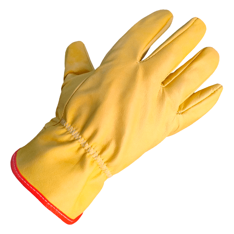 SKY GUANTE VAQUETA AMARILLA MEDIO PASEO TALLE 10 (GV05)